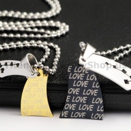 Pandantive Din Titan Love Sail Lovers, Cadouri De Ziua Îndrăgostiților - Lanțuri Gratuite