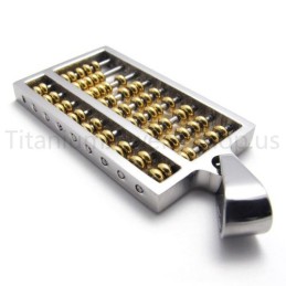 Pandantiv Nou Din Titan Abacus De Aur