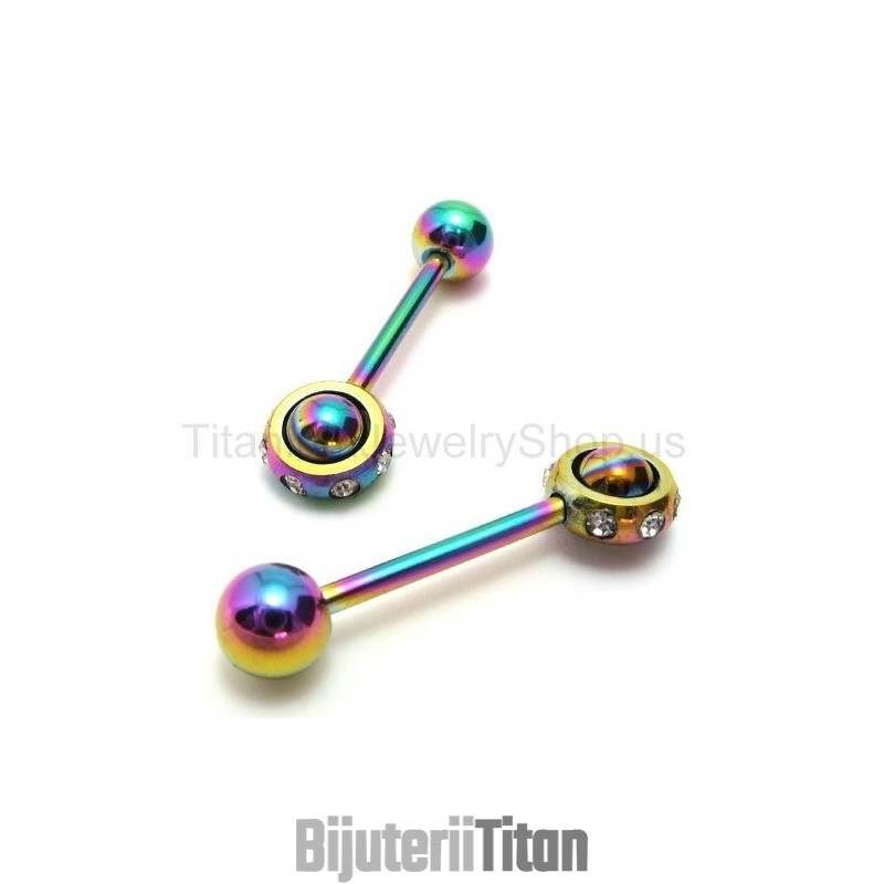 Cercei Cu Diamante Din Titan Color Magic Stick