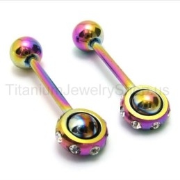 Cercei Cu Diamante Din Titan Color Magic Stick