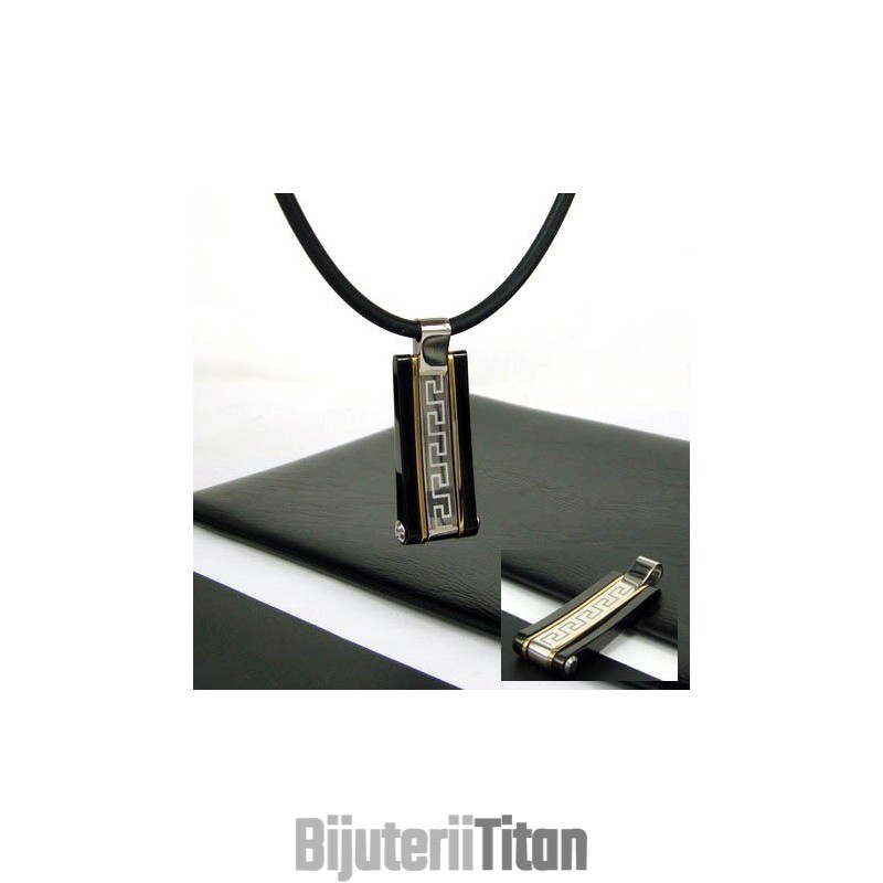 Colier Rafinat Din Titan Cu Glife Pentru Bărbați, Stil Pandantiv Colier Rafinat Din Titan Cu Glife Pentru Bărbați, Stil Pandantiv