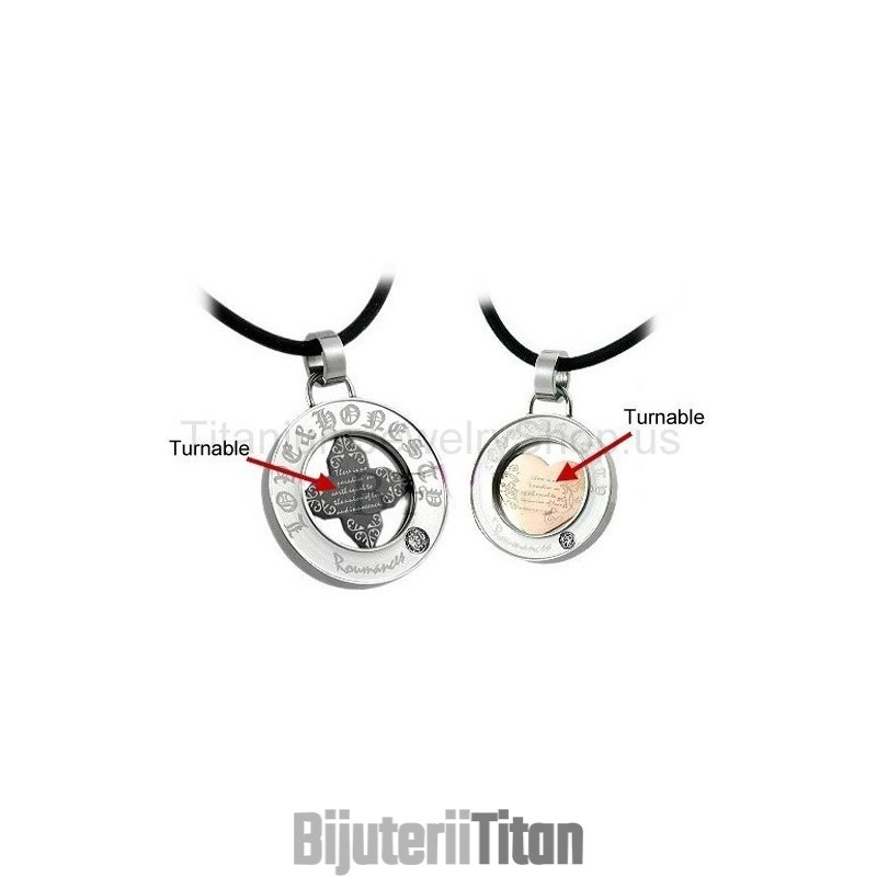 Pandantive Rotative Din Titan Pentru Iubitorii De Bijuterii