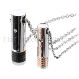 Pandantive Love Titanium Lovers