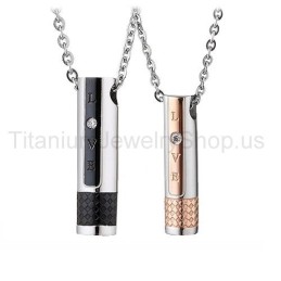 Pandantive Love Titanium Lovers