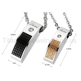 Pandantive Love Titanium Lovers