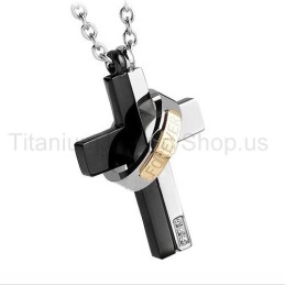 Pandantive Love Forever Din Titan Cu Două Straturi Pentru Iubitori