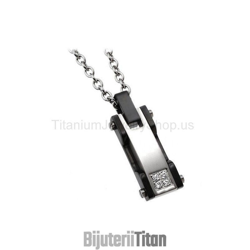 Pandantiv Din Titan Negru