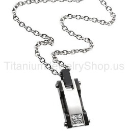 Pandantiv Din Titan Negru