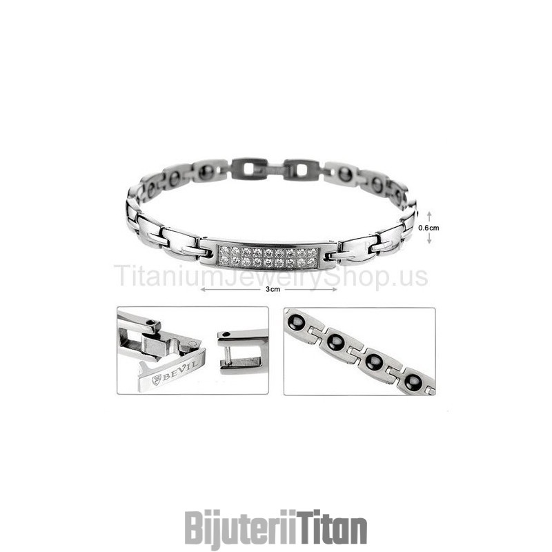 Brățară Din Titan Pentru Femei De 7 Inci Brățară Din Titan Pentru Femei De 7 Inci