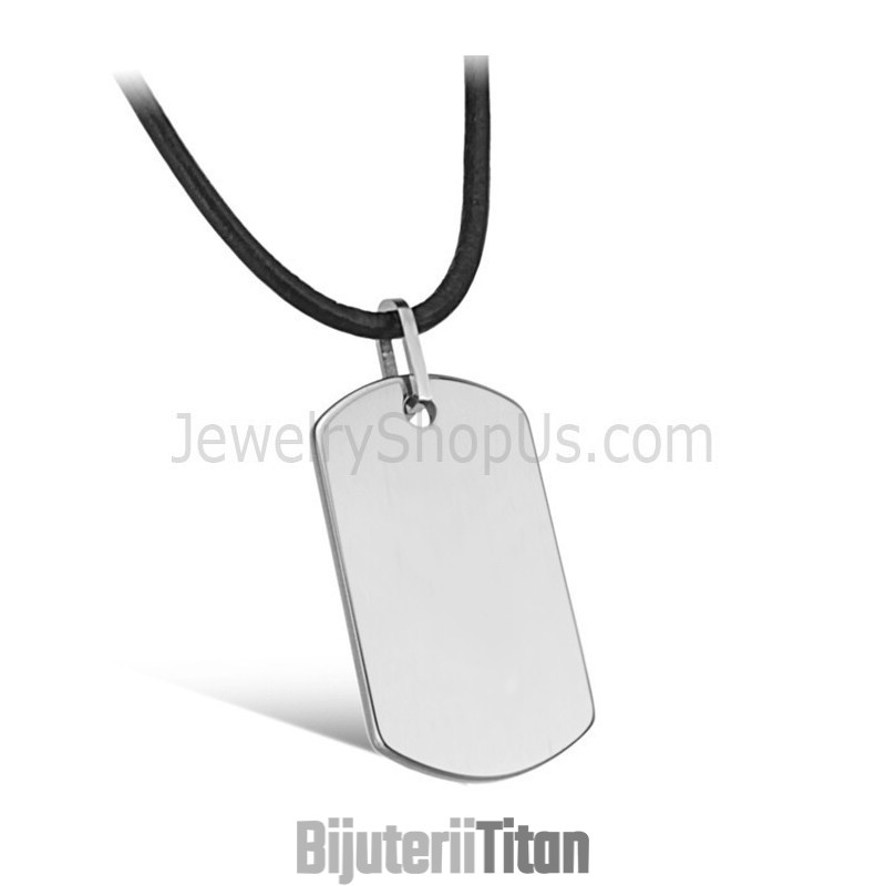 Pandantiv Cu Etichetă Din Tungsten Din Argint C633