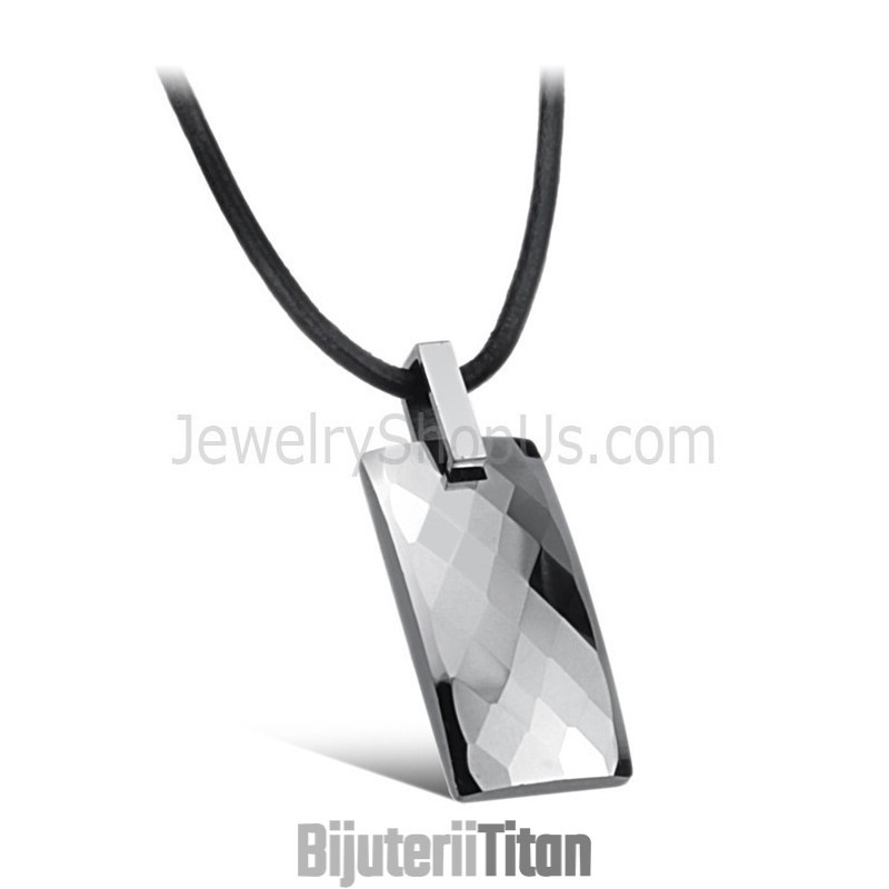 Pandantiv Din Argint Tungsten, Foarte Lustruit, C632 Pandantiv Din Argint Tungsten, Foarte Lustruit, C632