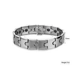 Brățară Magnetică Cu Energie Și Sănătate Din Tungsten Și Grâu C440