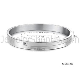 Brățară Tatanium „Endless Love” Pentru Cupluri Cu Pietre C870