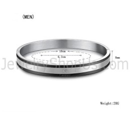 Brățară Tatanium Neagră Și Aurie „True Love Forever” Cu Strasuri C875