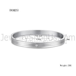 Brățară Tatanium „Ture Love Forever” Pentru Cupluri Cu Pietre C861