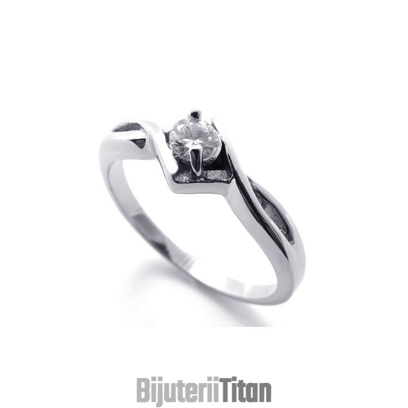 Inel De Titan Cu Diamant Pentru Femei Inel De Titan Cu Diamant Pentru Femei