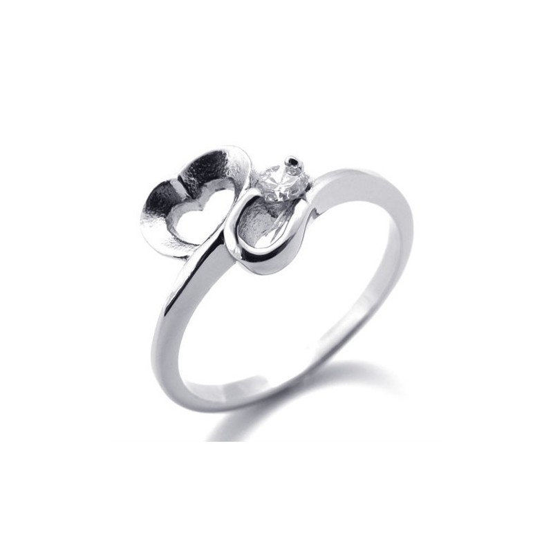Inel De Titan Cu Diamant Pentru Femei Inel De Titan Cu Diamant Pentru Femei