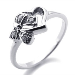 Inel De Titan Cu Diamant Pentru Femei