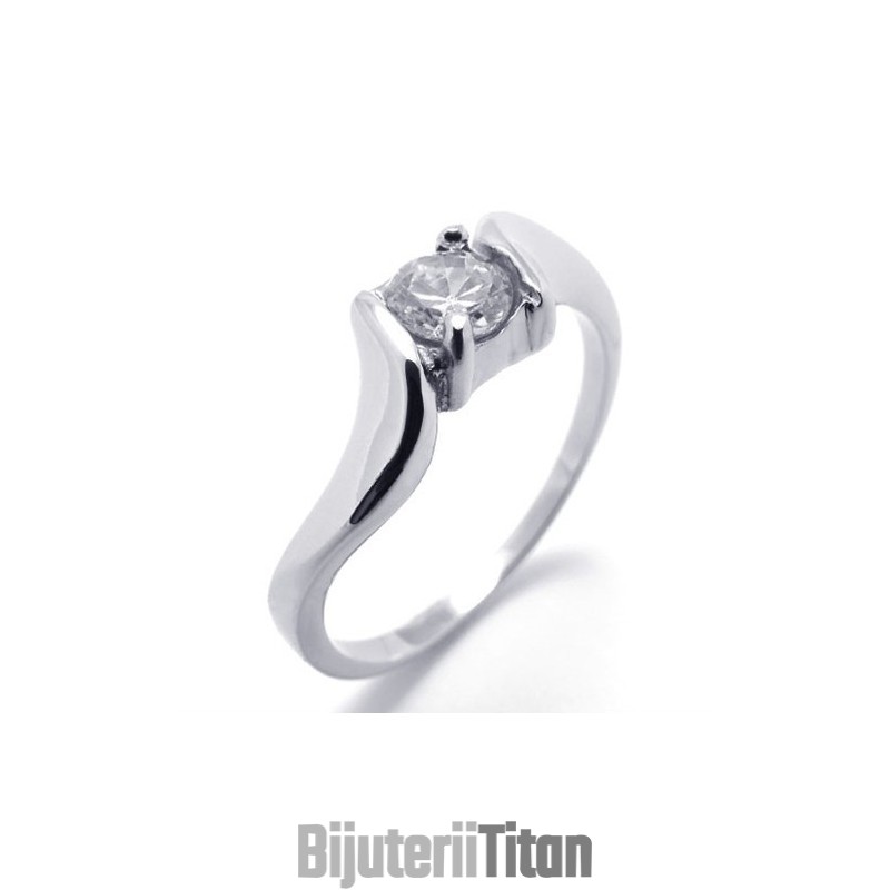 Inel De Titan Cu Diamant Pentru Femei Inel De Titan Cu Diamant Pentru Femei