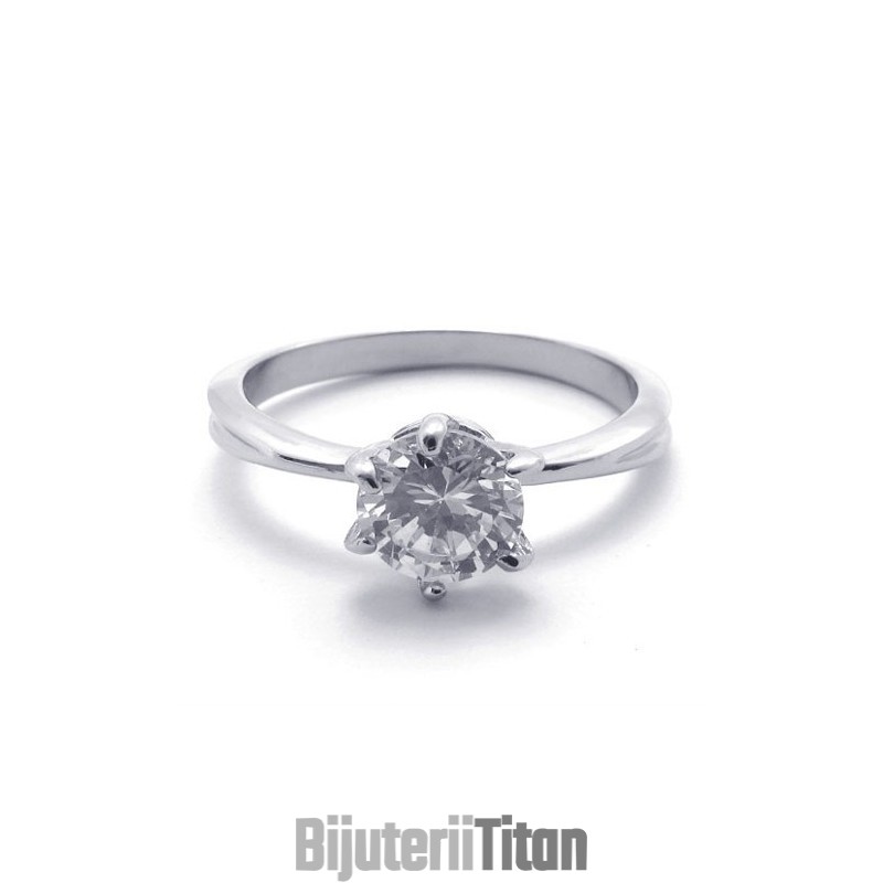 Inel De Titan Cu Diamant Inel De Titan Cu Diamant
