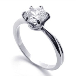 Inel De Titan Cu Diamant