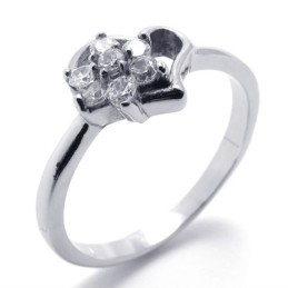 Inel De Titan Cu Diamant