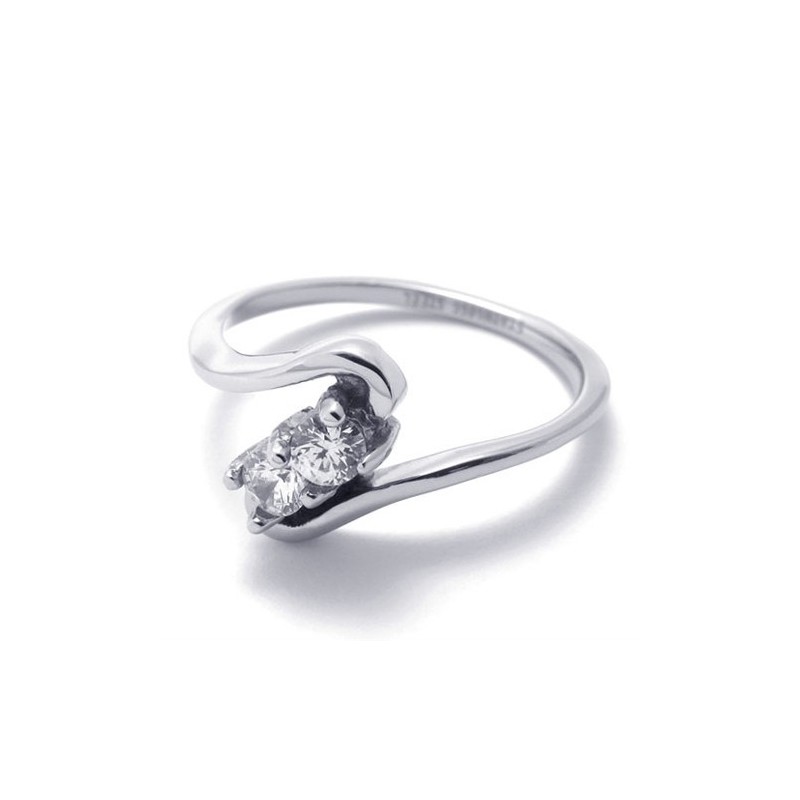 Inel De Titan Cu Diamant Pentru Femei Inel De Titan Cu Diamant Pentru Femei