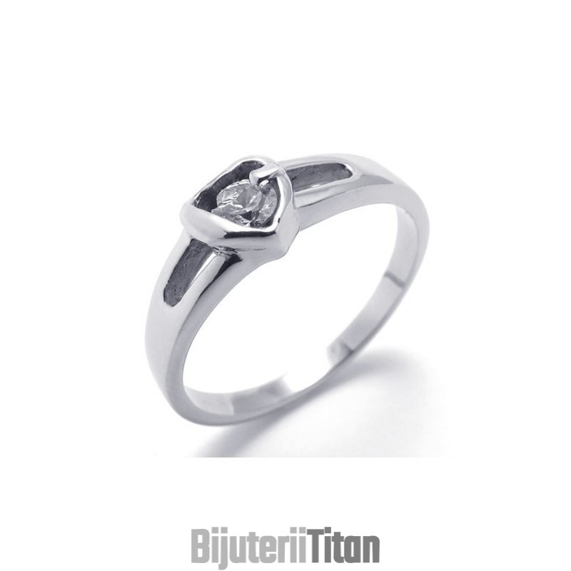 Inel De Titan Cu Diamant Pentru Femei Inel De Titan Cu Diamant Pentru Femei