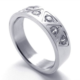 Inel De Titan Cu Diamant