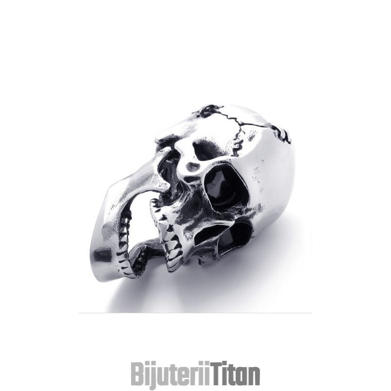 Pandantiv Din Titan Cu Craniu