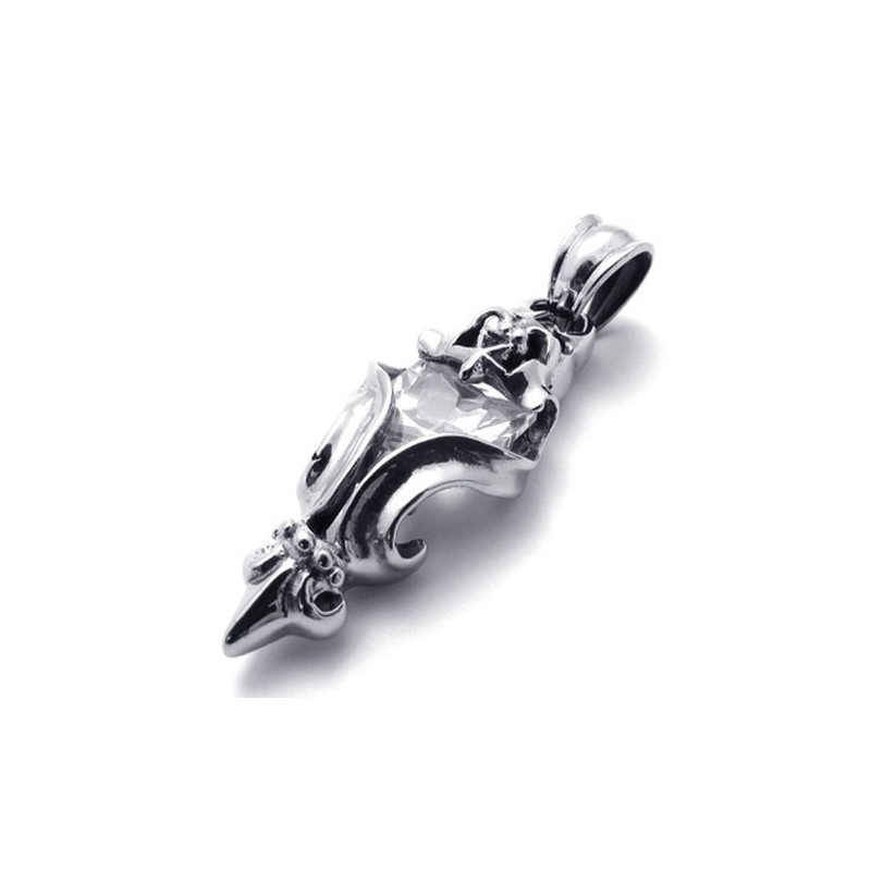 Pandantiv Din Titan Cu Diamant Pandantiv Din Titan Cu Diamant
