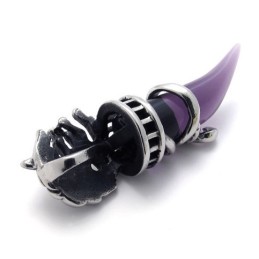 Pandantiv Din Titan Cu Corn Violet