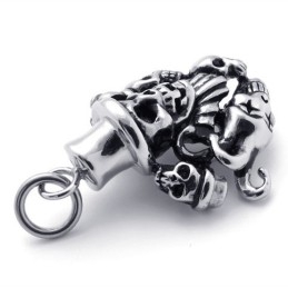 Pandantiv Din Titan Cu Craniu