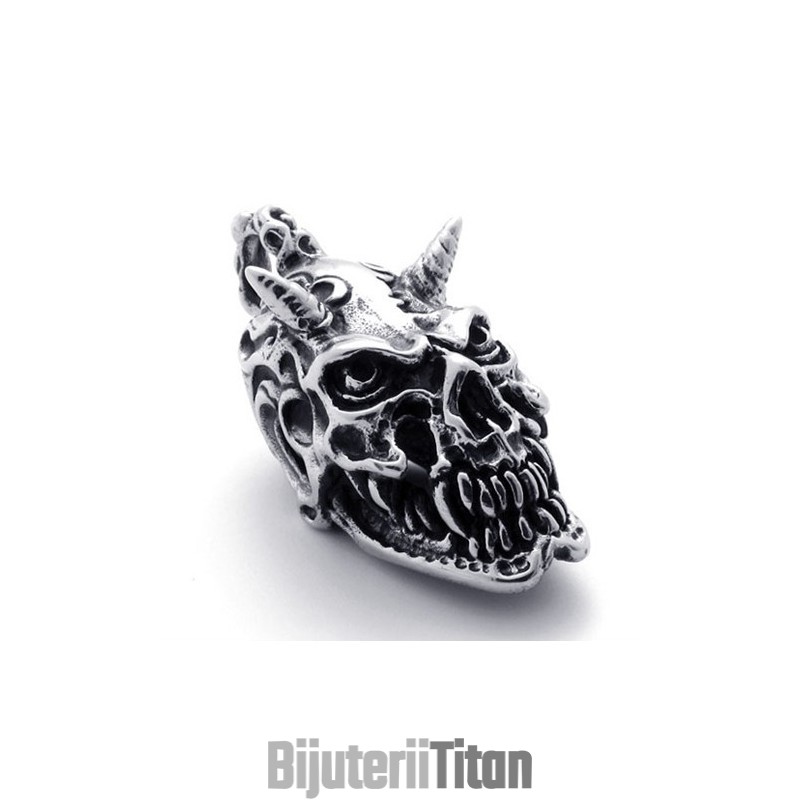 Pandantiv Din Titan Cu Craniu