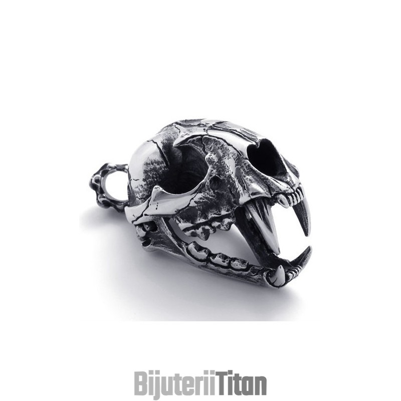 Pandantiv Din Titan Cu Craniu De Dinozaur Pandantiv Din Titan Cu Craniu De Dinozaur