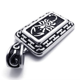 Pandantiv Din Titan Cu Etichetă De Identificare Scorpion Dog Tag