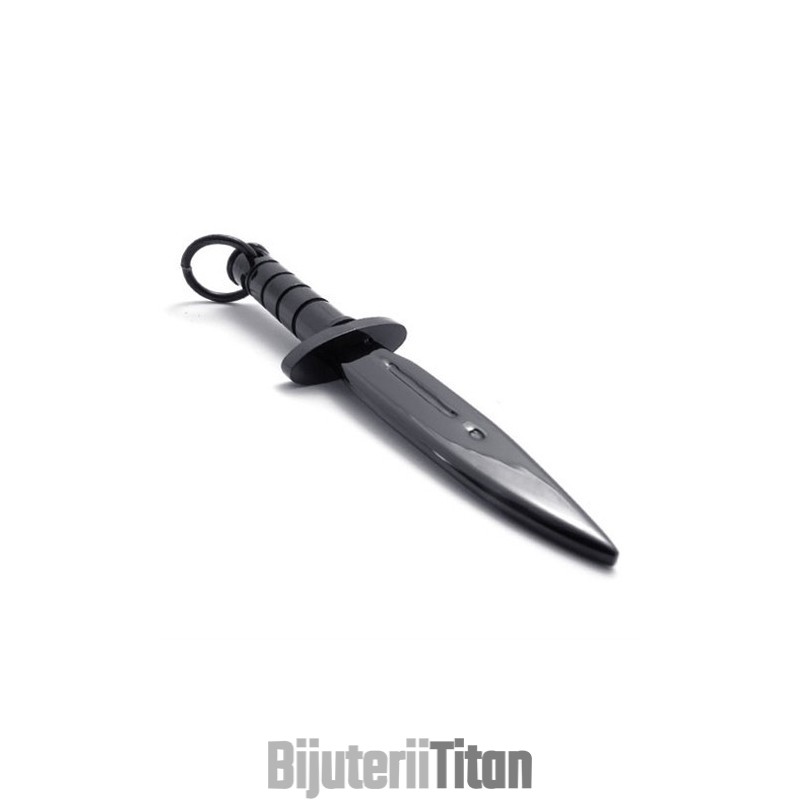 Pandantiv Din Titan Black Dagger Pandantiv Din Titan Black Dagger