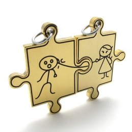 Pandantiv Din Titan Gold Lovers