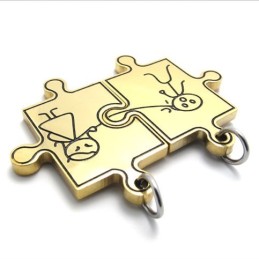 Pandantiv Din Titan Gold Lovers