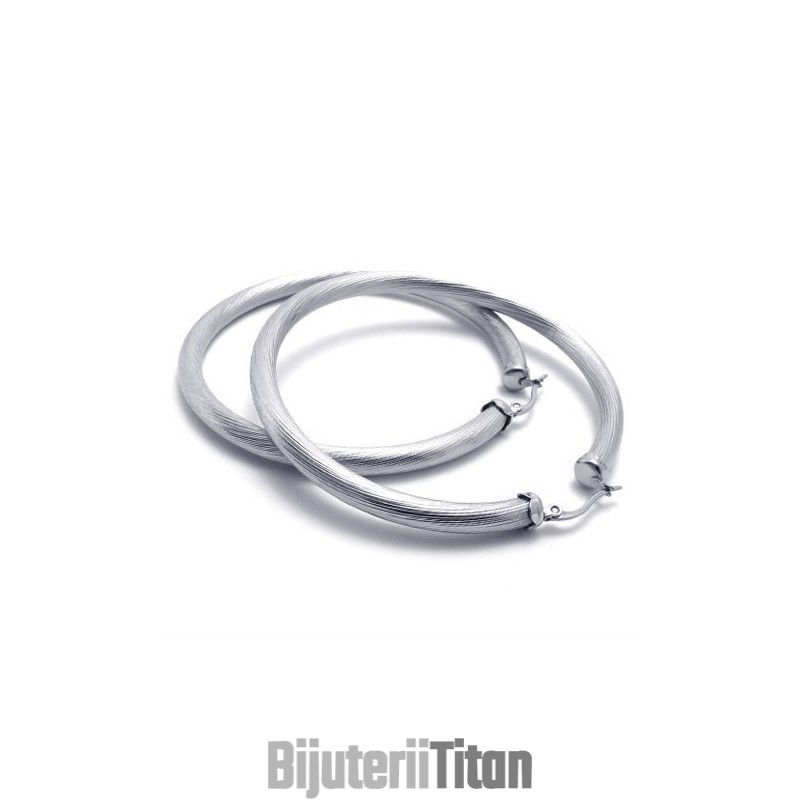 Cercei Inelari Din Titan