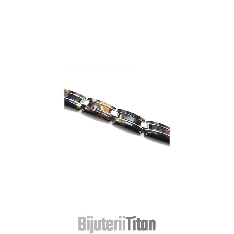 Brățară Din Cauciuc Pur Din Titan Pentru Bărbați Și Băieți, Cu Charm