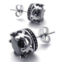 Cercei Din Titan Cu Diamant