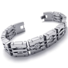 Brățară Din Titan Cu Diamant De 8,1 Inci