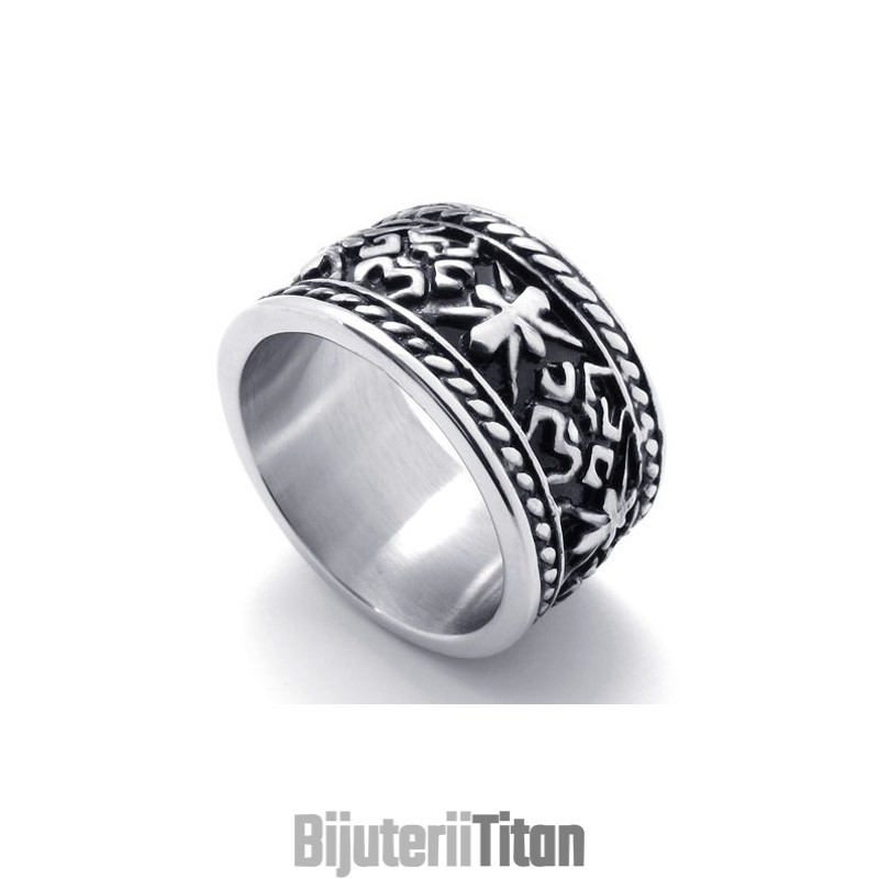 Inel Vintage Din Titan