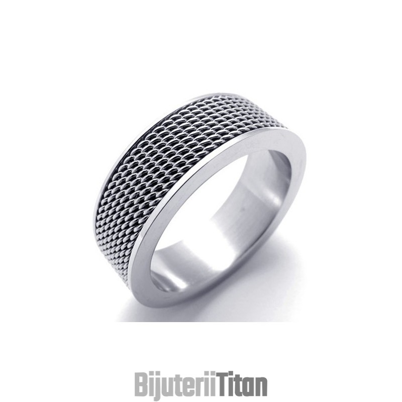 Inel De Titan Cu Cablu Inel De Titan Cu Cablu