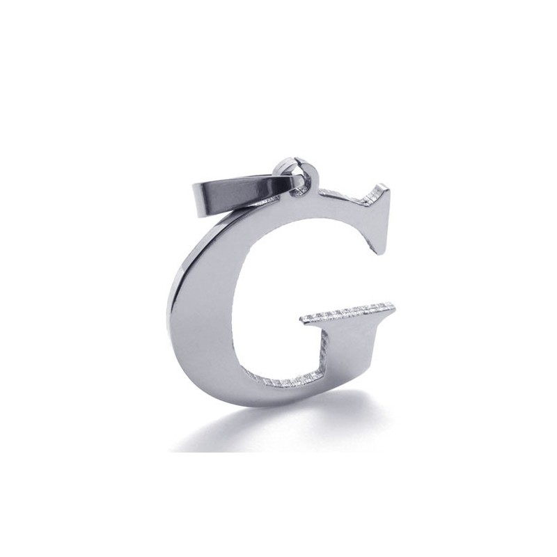 Pandantiv Din Titan Pentru Litera „G” Pandantiv Din Titan Pentru Litera „G”