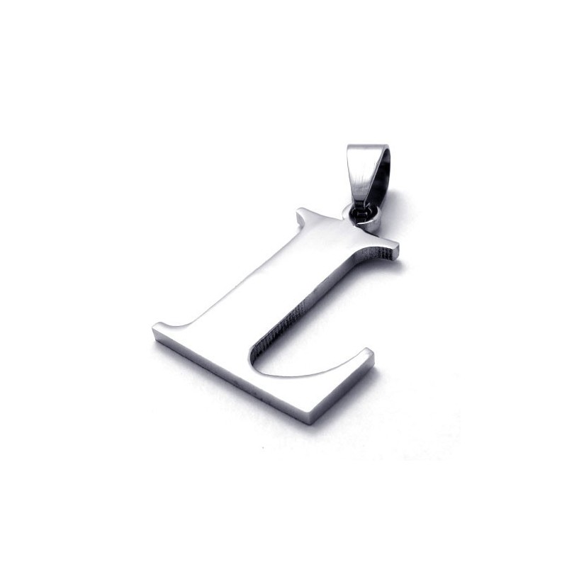 Pandantiv Din Titan Cu Litera „L”