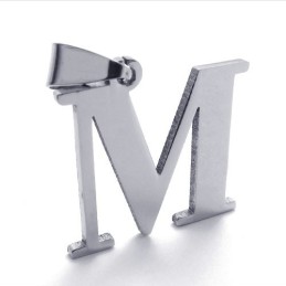 Pandantiv Din Titan Pentru Litera „M”