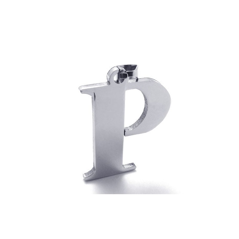 Pandantiv Din Titan Pentru Litera „P” Pandantiv Din Titan Pentru Litera „P”