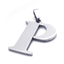 Pandantiv Din Titan Pentru Litera „P”